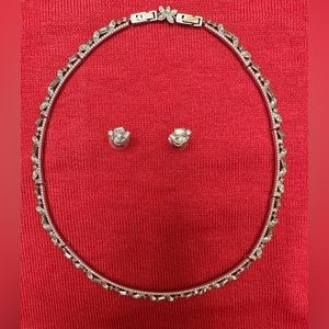 EXCELLENT CONDITION: Swarovski Henrietta Earring & Choker Set